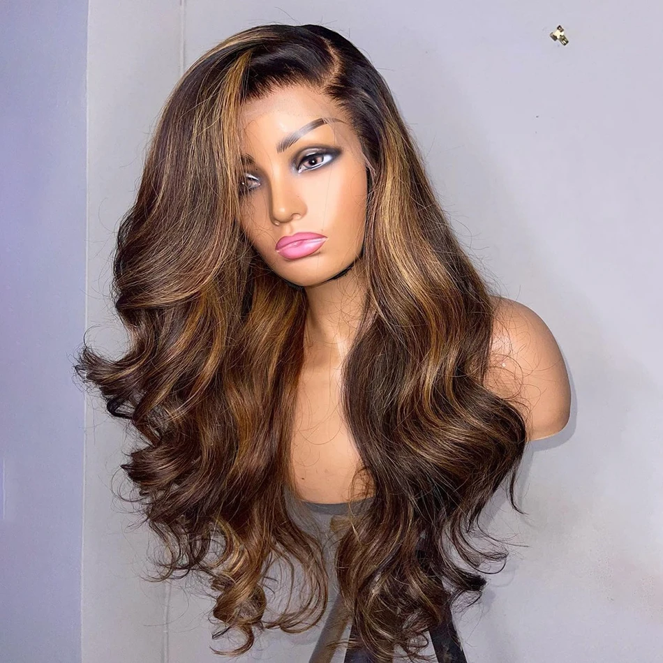 

Highlight Wig Human Hair Body Wave 13X6 Hd Lace Frontal Wigs Hd Lace Wig 13X6 Human Hair Glueless 13X4 Lace Front Human Hair Wig