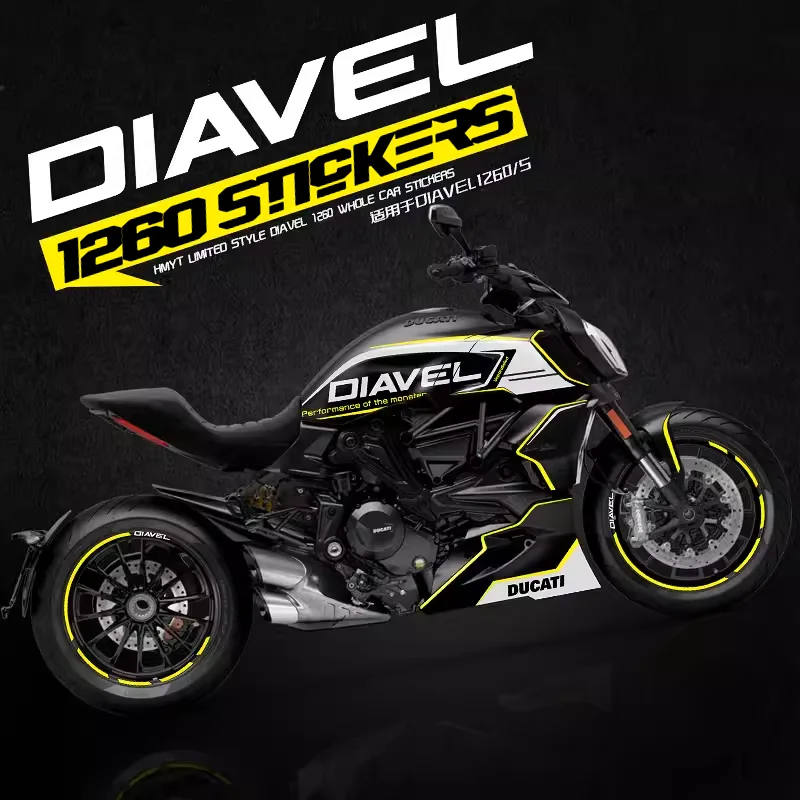 Per Ducati Diavel 1260 Sticker Body Decoration Film