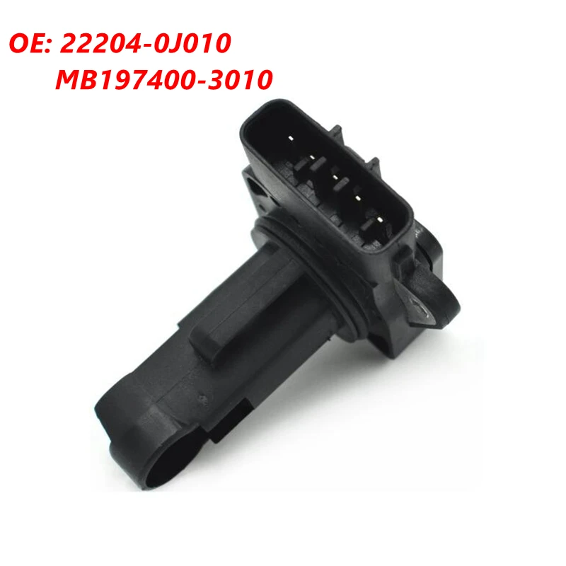 22204-0J010 MAF Mass Air Flow Meter Sensor For Toyota 04-12 Hilux MB197400-3010 air flow sensor