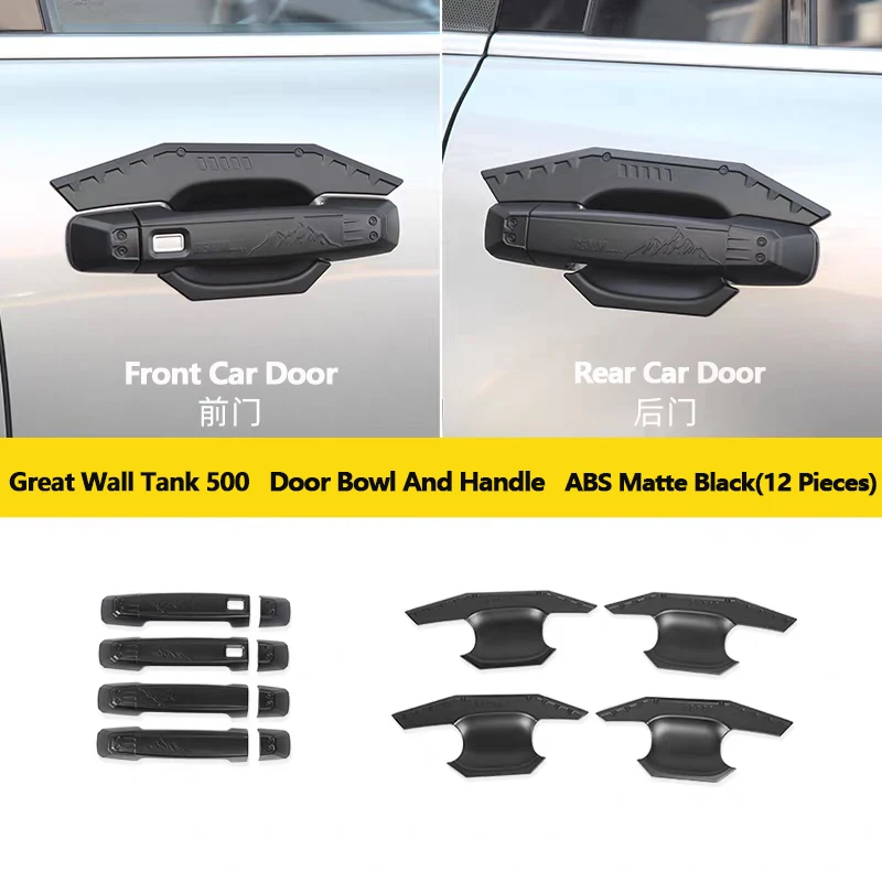 Matte Black 12Pcs