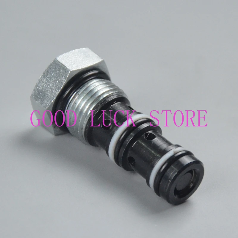 Threaded Cartridge Hydraulic Operated Check Valve (Poppet-type) YDF04 One-way Valve Excavator Hydraulic Check
