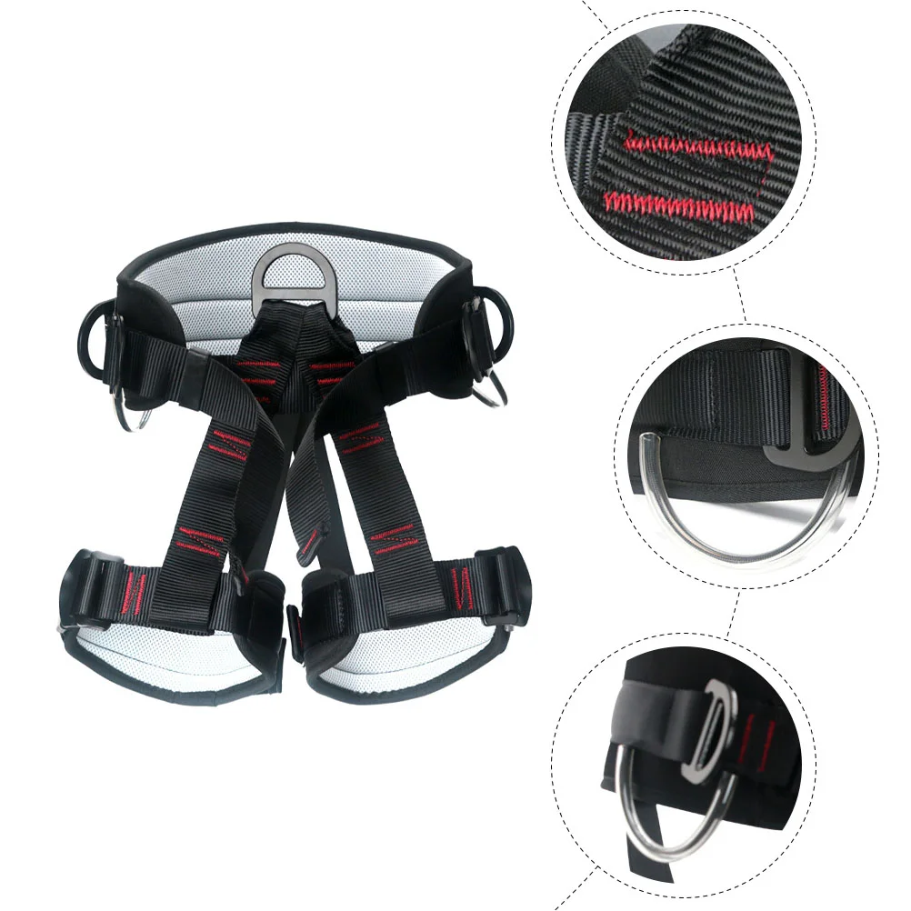 

Ремень безопасности с защитой от падения, полиэстеровый аксессуар для альпинизма, походов на расстояние