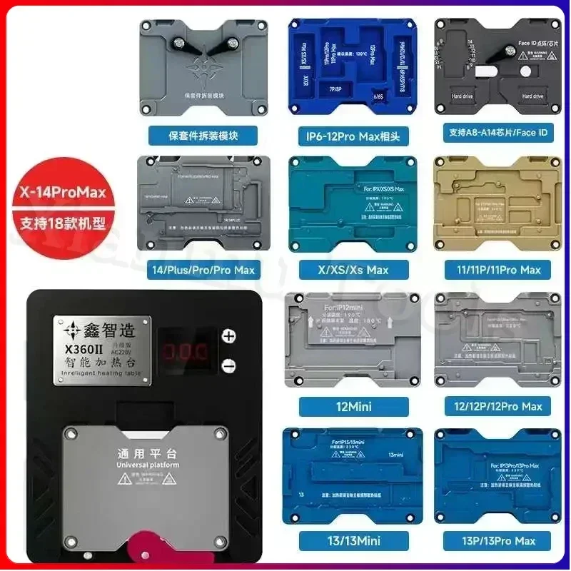 XZZ Xinzhizao X360 i Preheater for iPhone X 11 12 13 13 14 15 16