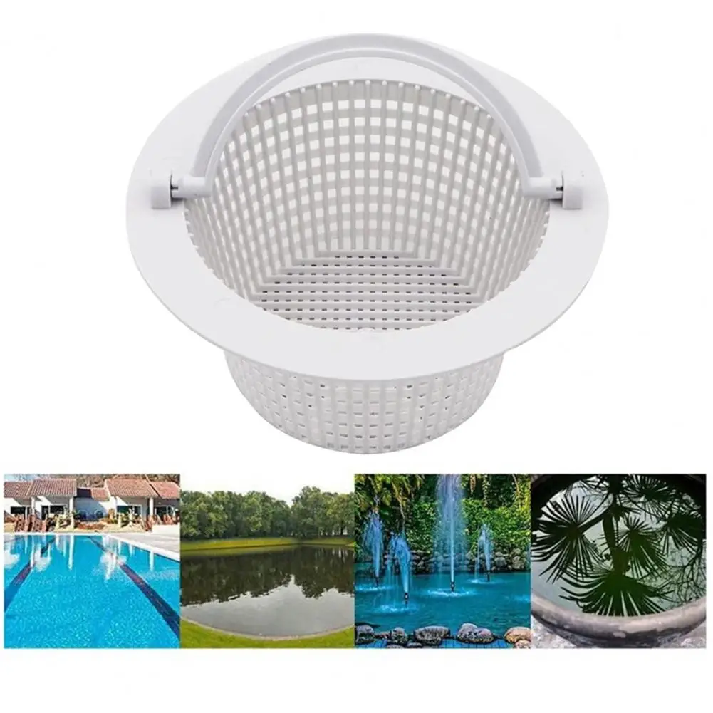 Skimmer Basket 2Pcs Useful Sturdy Lightweight  Pool Filter Basket Skimmer Pool Accessories