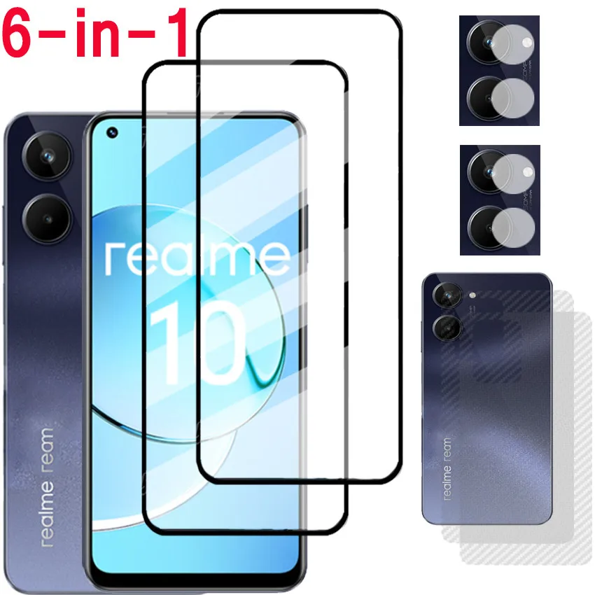 Per Realme 10 4G Vetro Realme10 Hd Vetro Realmi 10 Pellicola Posteriore Realme 9 Pro Schermo Protettore Realme 9 Pro Plus Accessori Telefono Realme 9I