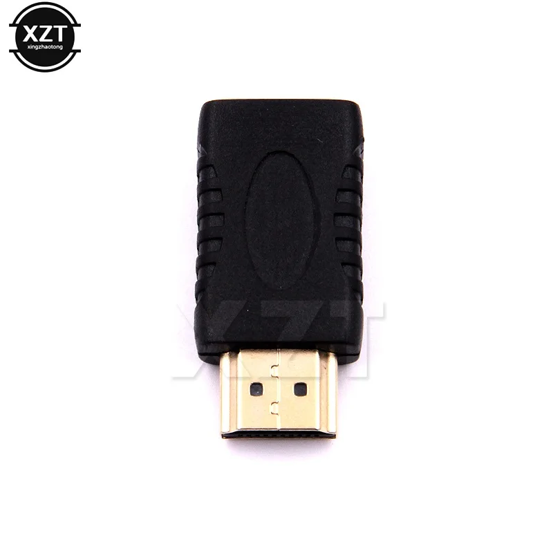 Gold Plated to Mini HDMI-compatible Adapter Male to Female Converter for HDTV Full 1080p HDTV Camcorder audio video converter adapter hdmi to av adapter