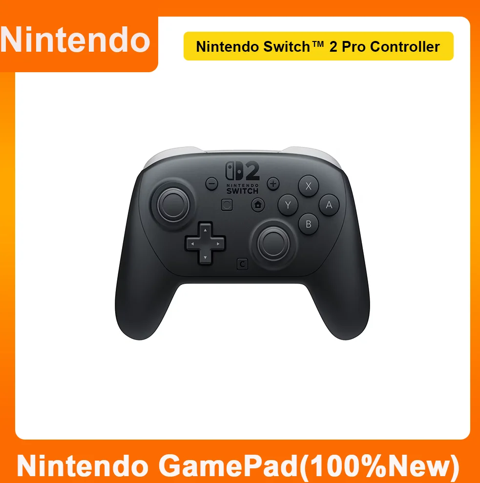Nintendo Switch 2 pro-controller - Officieel gelicentieerde draadloze gamingcontroller voor Nintendo Switch 2