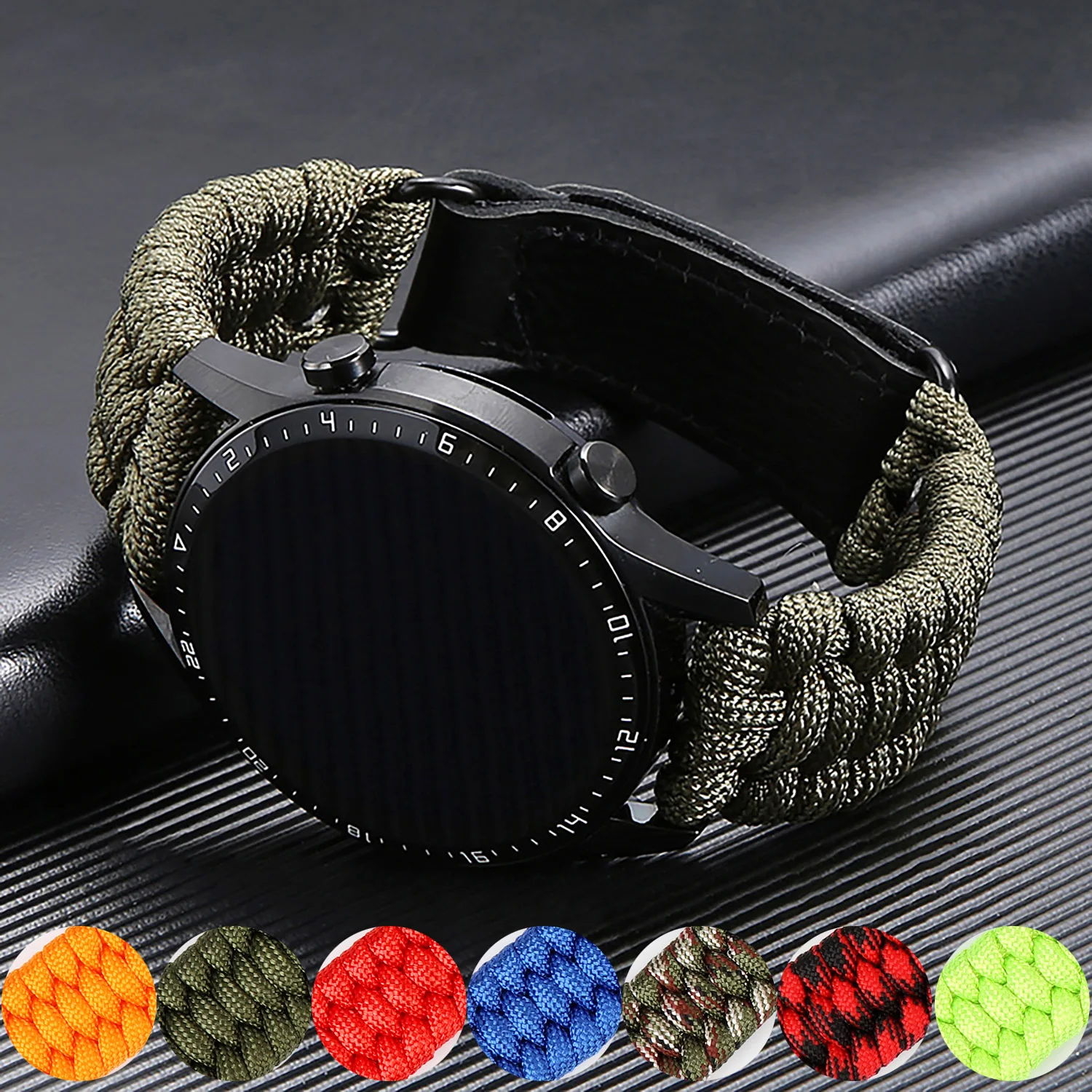 

20mm 22mm Band For Samsung Galaxy Watch 6 4 3 Classic 5 Pro 44 40 mm 45mm Bracelet Huawei GT 2 3 4 Strap Garmin Fenix 7 6X 6 6S