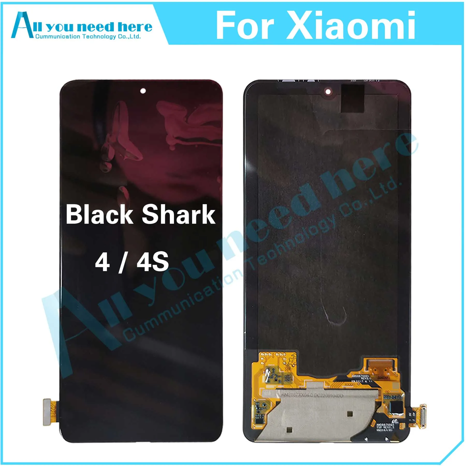 Test Al 100% Per Xiaomi Black Shark 4 4S Prs-H0 Prs-A0 Ksr-A0 Blackshark4 Blackshark4S Display Lcd Touch Screen Digitizer Assembly