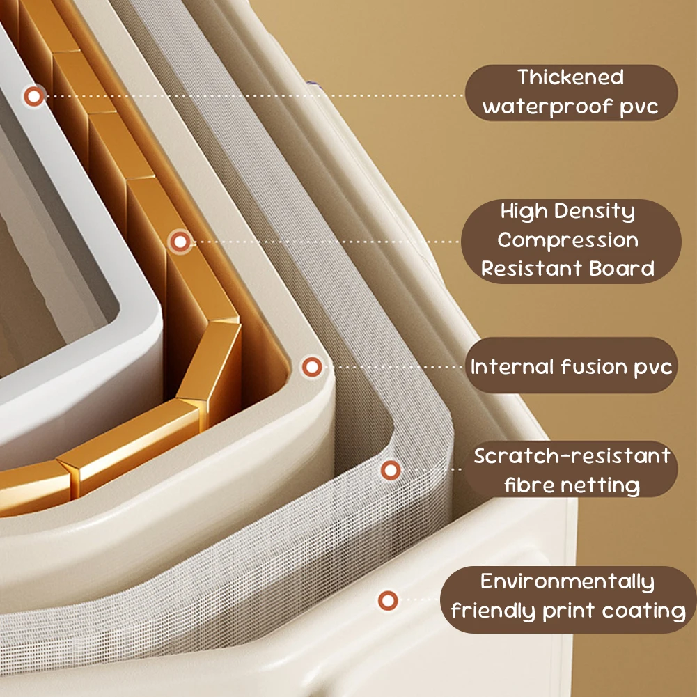 Baby Bathtub for Infants To Toddlers Collapsible Infant Tub with Drain Outlet Toddler Bathtub Shower Basin