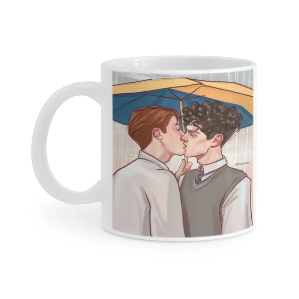 

Heartstopper Nick And Charlie Ceramics Coffee Mugs Tea Cup Milk Cups Gifts Drinkware Coffeeware