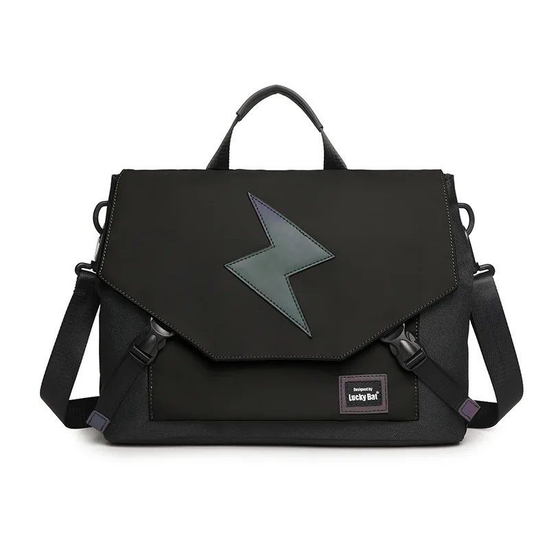 Portátil Crossbody Laptop Bolsa para Masculino e Feminino Estudante Grande Capacidade Cinto Bolsas Canvas Waist Packs Travel Bolsa 14 16 - Imagem 4