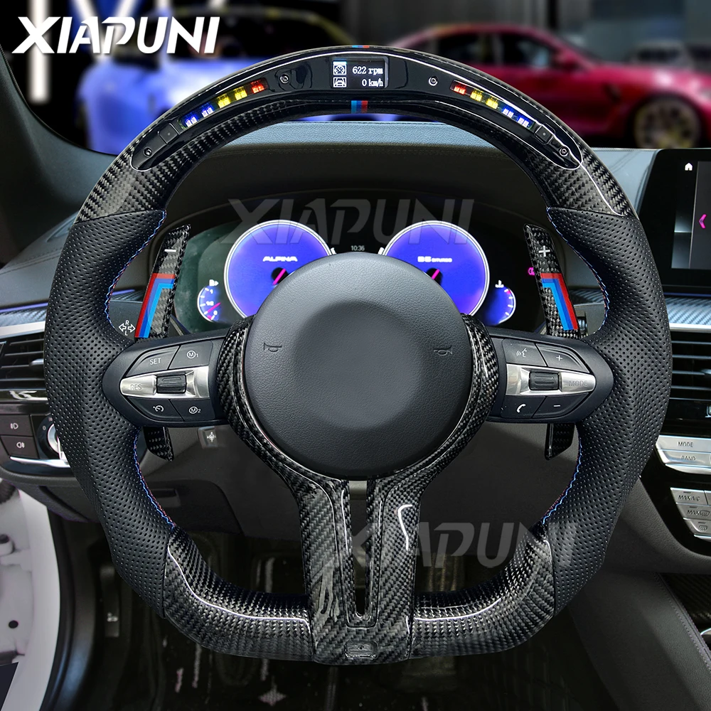 LED Steering Wheel For BMW M1 M2 M3 M4 M5 M6 M7 M8 1-7 Series X1 X2 X3 ...