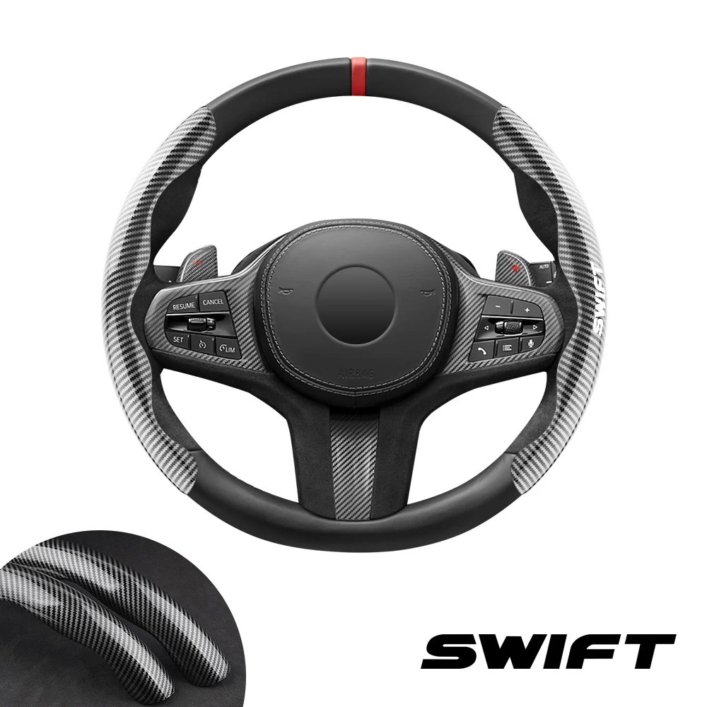 For Suzuki Swift Car Steering Wheel Cover Car Accessories Steering