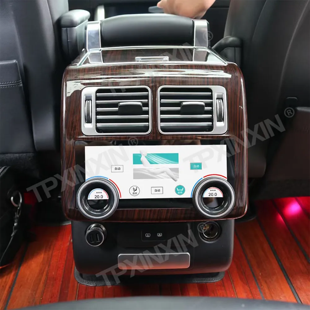 

Car Rear AC Control Panel Air Conditioner For Land Rover Range Rover Sport 2014-2017 Vogue 2013-2017 Auto Touch Screen Interior