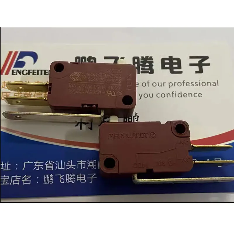 

1 pcs/lots imported from Germany MARQUARDT 1080. High current/microswitch/with 3-pin travel limit reset 16A