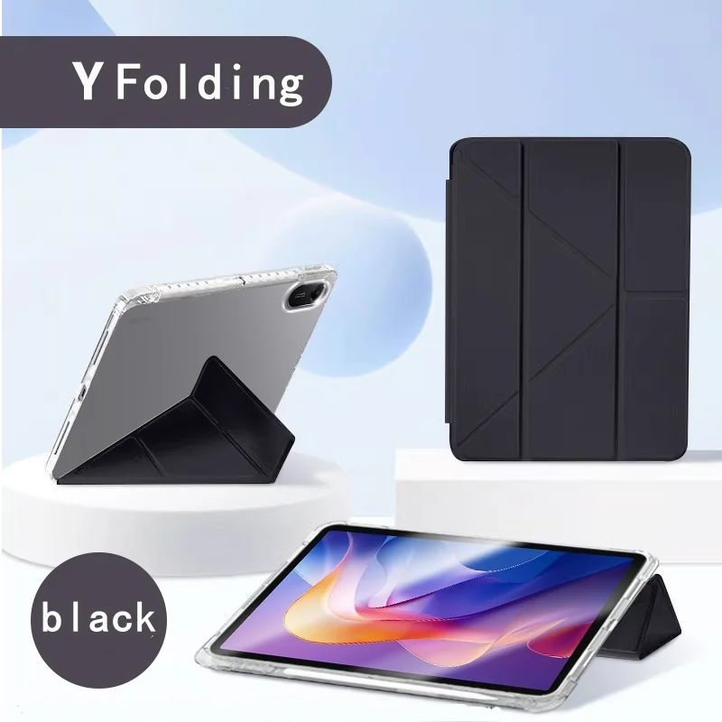 Premium Y-Folding Acrylic Stand Cover with Pencil Holder