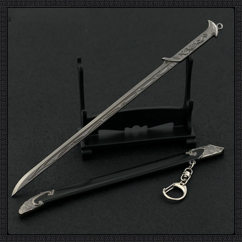 22cm Thranduil Sword Sindar Elves Movie Peripherals Metal Material Katana Medieval Samurai Sword Weapon Model Crafts Gifts Toys 2