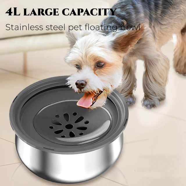 4L Floating Dog and Cat Water Bowl 6
