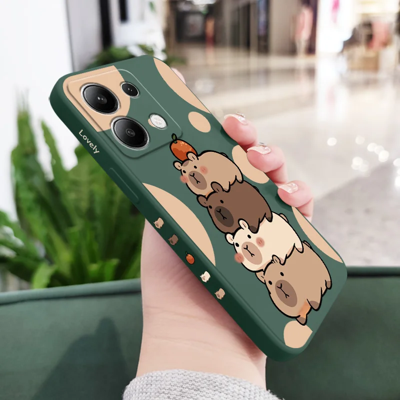 Stacked Bear Liquid Silicone Phone Case