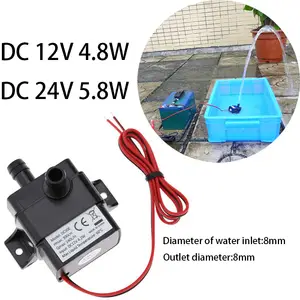 Wasserpumpe 12V DC Schlauch pumpe Dosier kopf pumpe mit Anschluss für  Arduino Aquarium Lab Analytic DIY