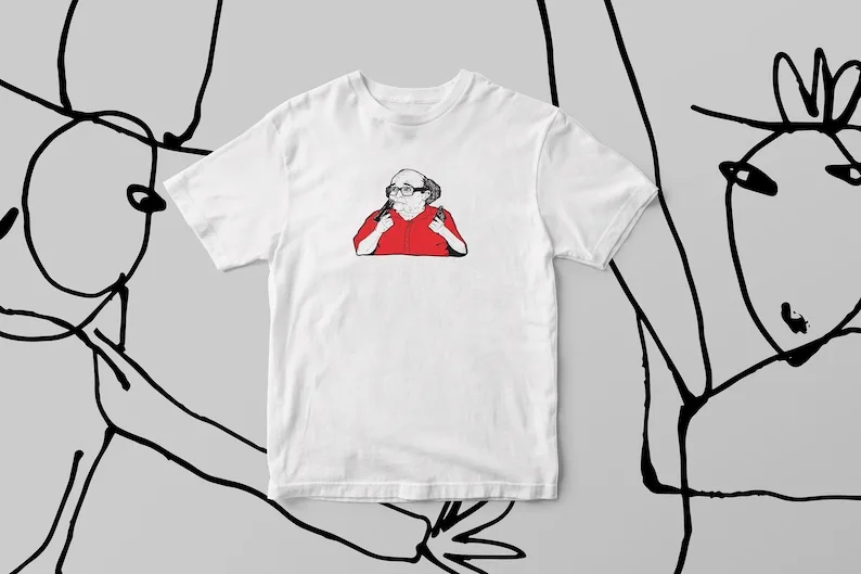 

Frank Reynolds Always Sunny Illustrated T-Shirt