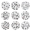 20/30/50/100/600/1000Pcs Letters Beads Baby Silicone Beads  Alphabet Teething Beads DIY Personalized Name Toys Pacifier Chain 3