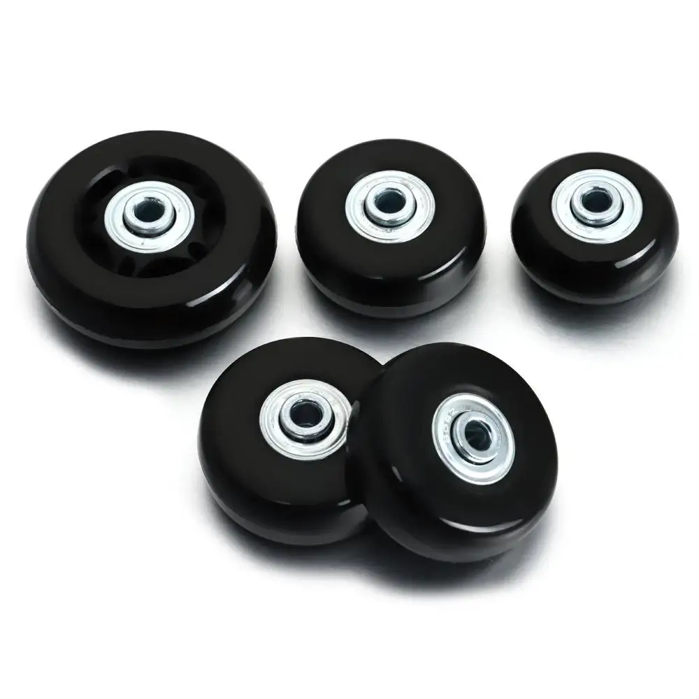 2Pcs Ersetzen Räder Mit Schraube Für Reise Gepäck Koffer Räder Achsen Reparatur Kit 40/45/50/60mm Stille Caster Rad Reparatur – Detail 7