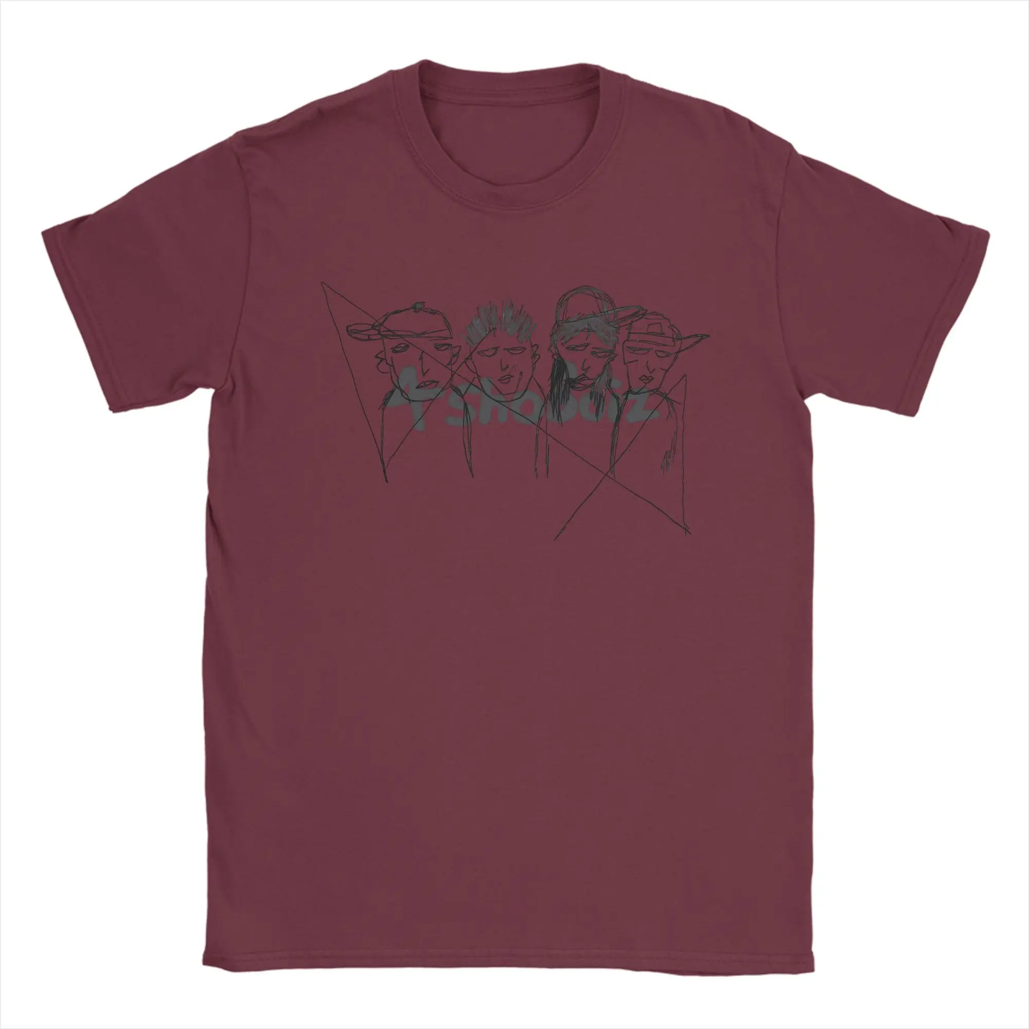 Kpop Jay Park Longshot 100% Cotton Trendy Summer T-Shirt for Men - Cool & Funny Y2K Graphic Tee with Short Sleeves
