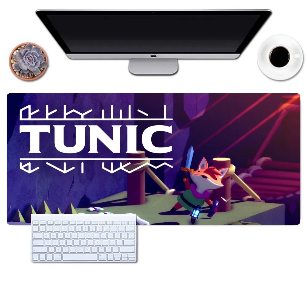 Tunic Game Mousepad Gaming Office Desk Pads Large For Computer Non-slip Lockedge