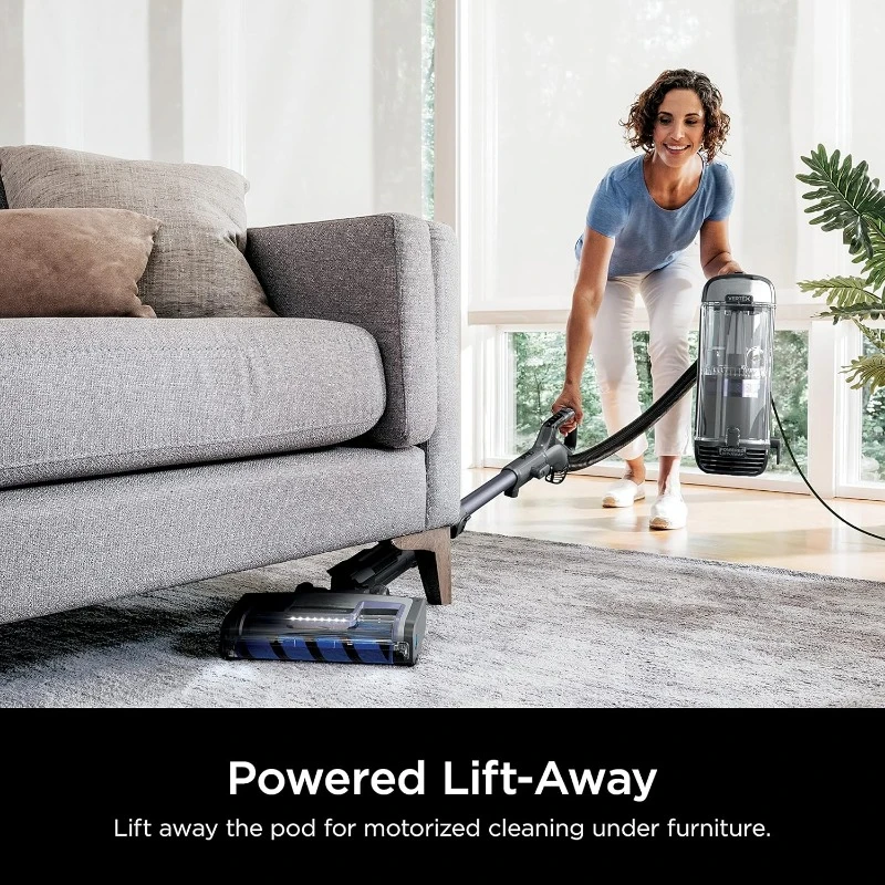Upright Vacuum, with Powered Lift-Away & Self-Cleaning Brushroll, 1 Qt Dust Cupfor Powerful Pet Hair Pickup with No Hair Wrap