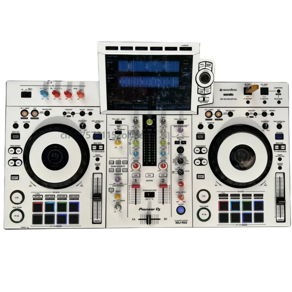 DJ コントローラーステッカーフィルム XDJ-RX3 ホワイトフィルム