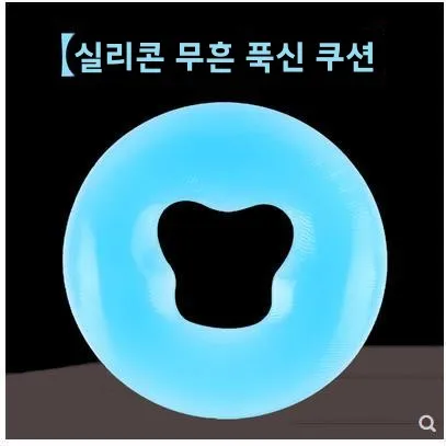 실리콘 뷰티 베드 베개 스파 베개 구멍이 있는 마사지 베드 뷰티 살롱 특수 베개 편안한 매트리스 사무용품