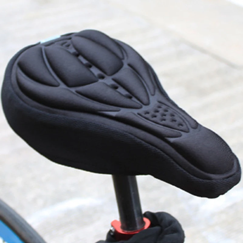 New 3D Bicycle Saddle Seat NEW Soft Bike Seat Cover Comfortable Foam Seat Cushion Cycling Saddle for Bicycle Bike Accessories high quality bike seat bicycle saddle bicycle parts cycling seat mat comfortable cushion soft seat cover for bike new