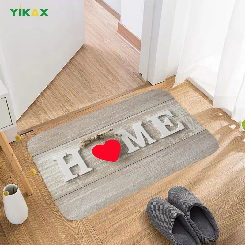 Welcome Doormat Entrance Mat Hallway Funny Letter Print Anti-slip