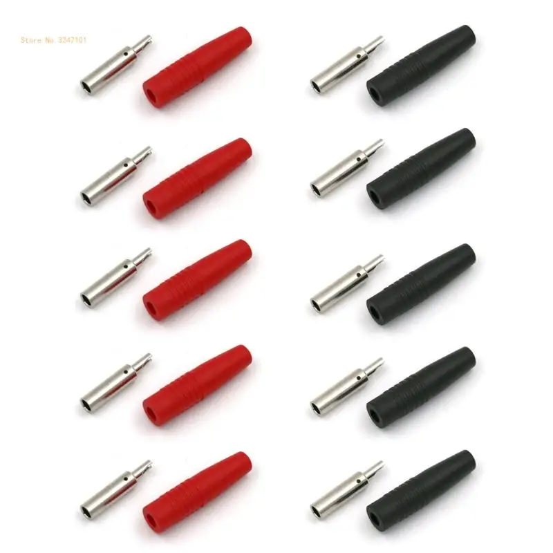 

Латунный 4 мм банановый гнездовой изолированный разъем для штекера типа «банан» кабельный разъем Прямая поставка