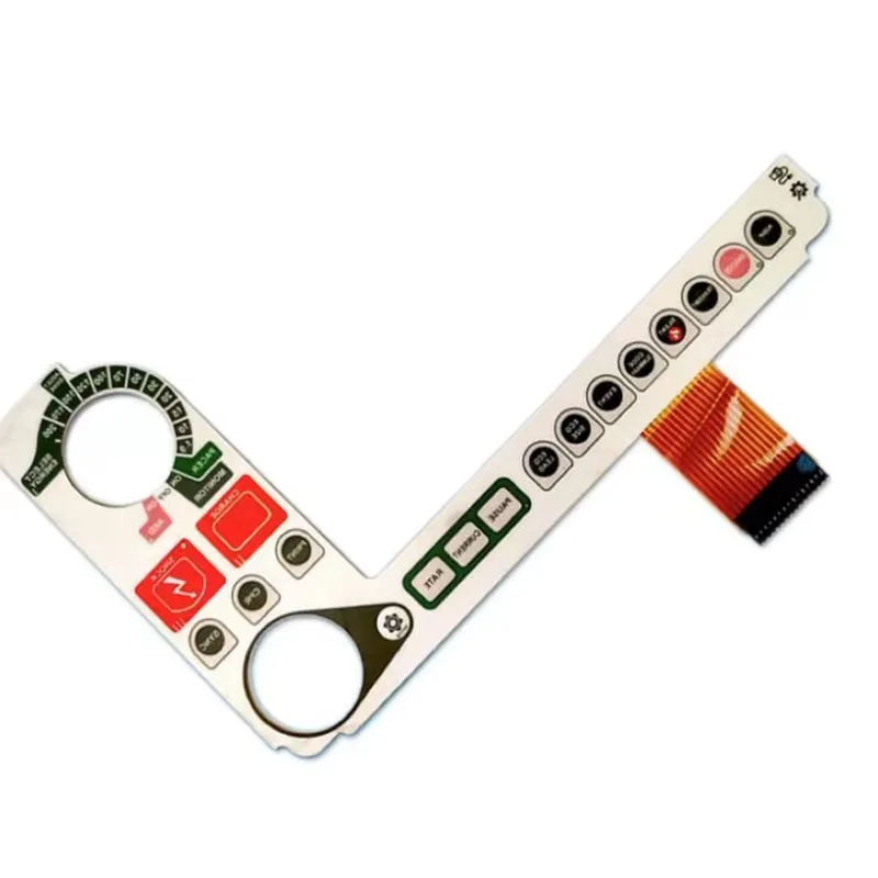 membrane panel waterproof FPC Membrane switch for fire equipment