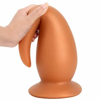 S/M/L Silicone Dildo Deep Buttplug Vaginal Anal Plug 18 Sex Toys For Women /Men Masturbators Dilator Huge Butt Plug Anal Toys Distributor S M L Silicone Dildo Deep Buttplug Vaginal Anal Plug 18 Sex Toys For Women Men