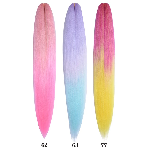 Synthetic Ombre Pre Stretched Kanekalon Hair Jumbo Braid 60g 5