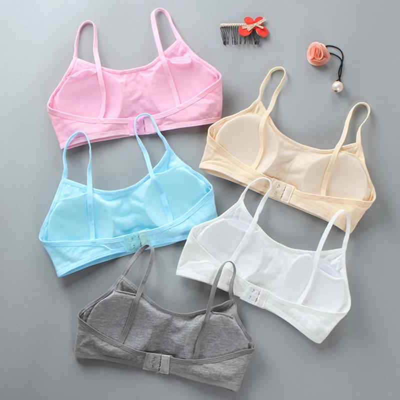 

Kids Sports Bra Push Up Running Bra Tops Girls Full Cup Seamless Underwear Training Puberty Bra Sports Yoga Gym Sport Bra