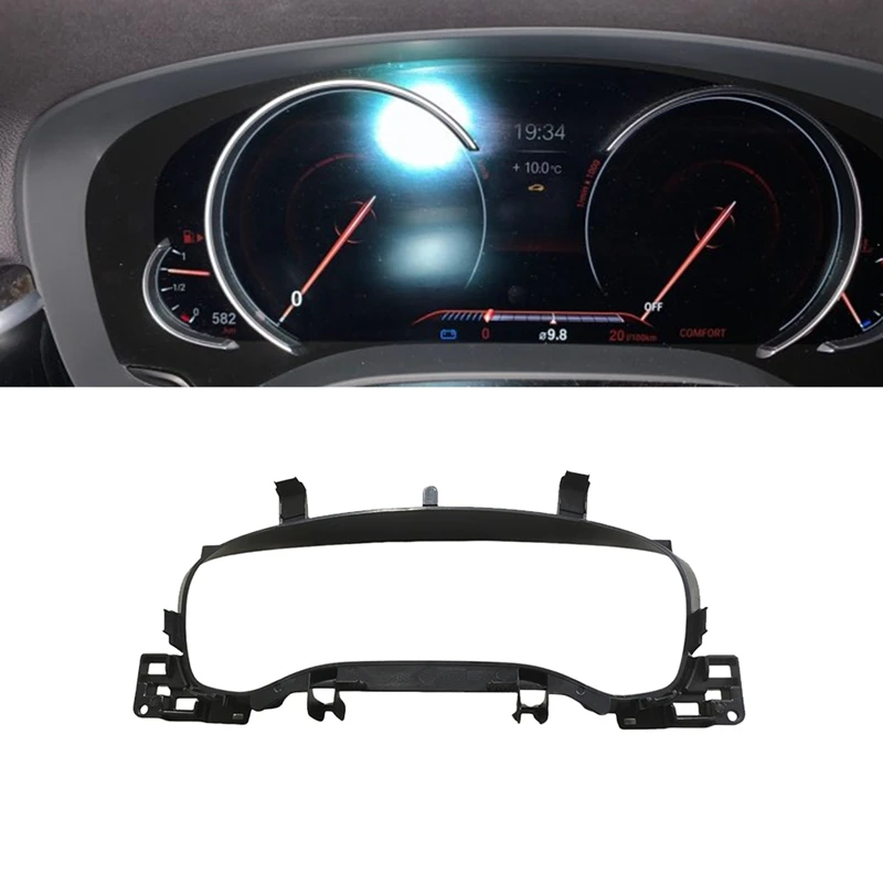 

Car Instrument Frame Trim Panel Parts 51459490718 For BMW 5 Series G38 525Li 530Li 2020-2022 Dash Cover Plate Housing Frame