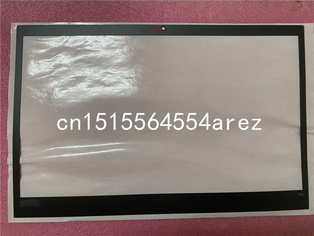 새로운 오리지널 레노버 씽크패드 T15 Gen1 RGB LCD 베젤 커버 케이스/LCD 스크린 프레임 스티커, 01YT318 5B30S73497