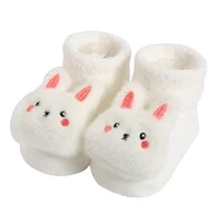 Cute Cartoon Cotton Socks Cute Plush Cartoon Decoration Fashionable And Cute Simple And Sweet Baby Non-skid Socks 4