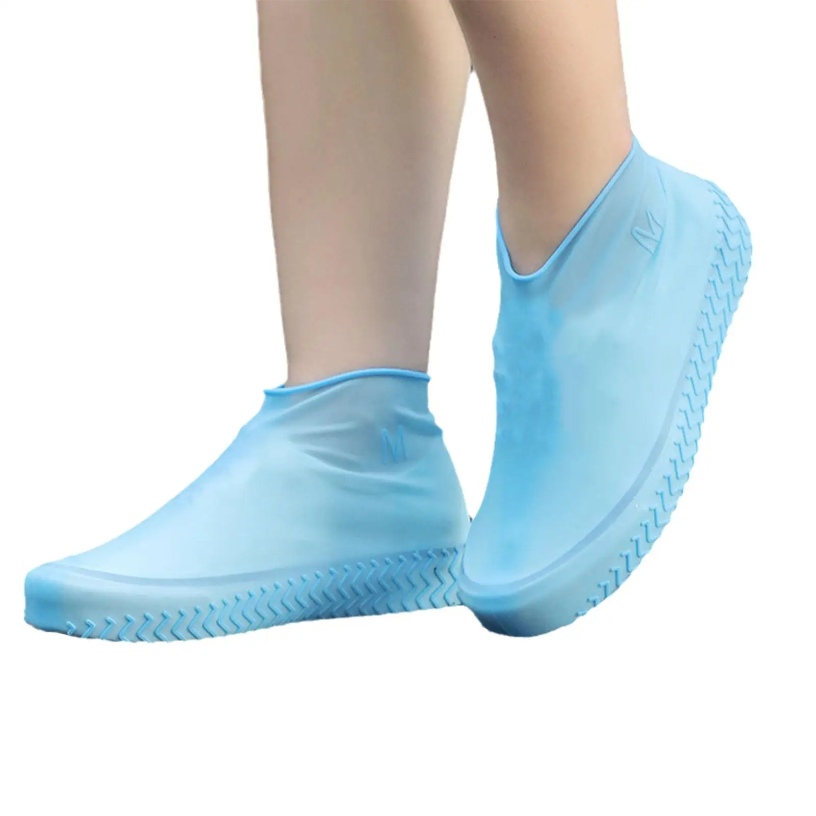 Couvre-chaussures imperméables réutilisables de bottes de pluie