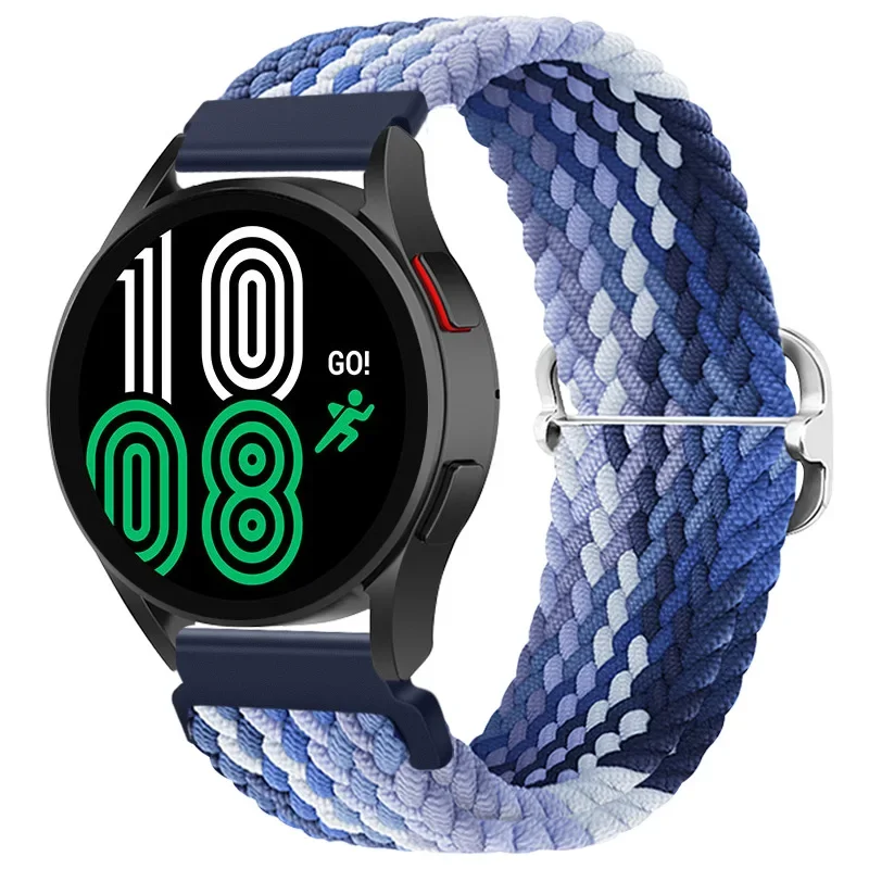 Nylon Elastic Braided Solo Loop Strap - 20mm/22mm