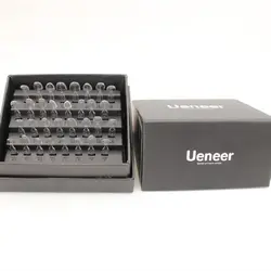 Dental Veneer Mould Kit - Composite Resin Mould Set for Teeth Whitening (32 Pieces) (1set)
