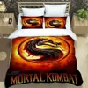 Mortal Kombat Cartoon Printed Bedding Sets exquisite supplies set duvet cover bed comforter set bedding set luxury birthday gift 1