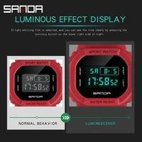 SANDA G Style montre numérique hommes étanche Ms montre Sport hommes montres garçon fille horloge électronique Relogio Masculino Relógio Mulhe 3