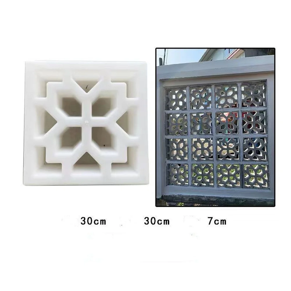 Hole Brick Indoor And Outdoor Partition Hollow Brick Mold Cement Art Decoration Bar Office Bar Counter Background Wall More