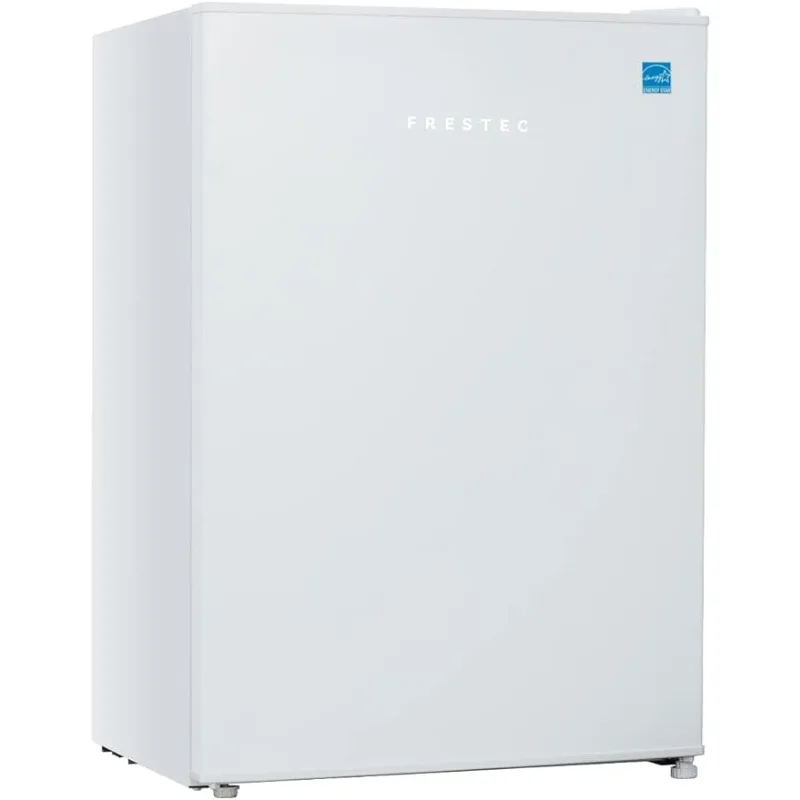 

Маленький холодильник 4,5 дюйма, компактный холодильник, мини-холодильник, мини-холодильник с морозильной камерой, раздвижная дверь, белый (FR 450 WH)